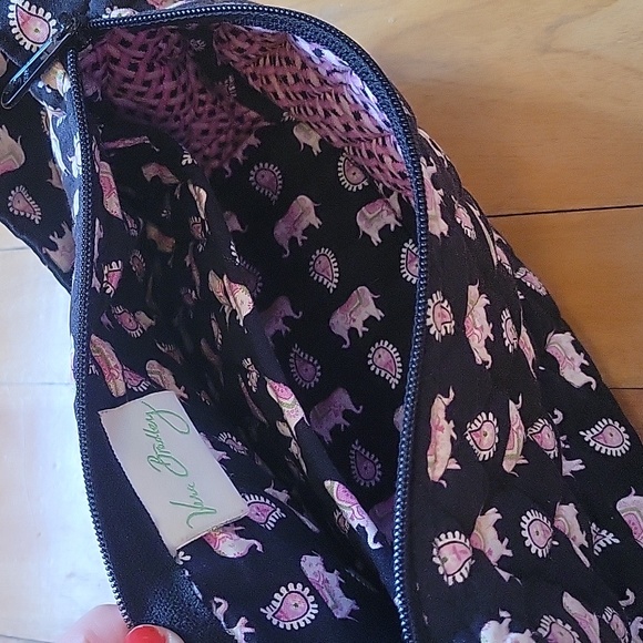 Vera Bradley bag with pink elephant print - Picture 7 of 8